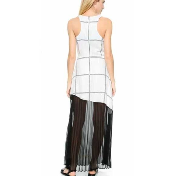 *Line & Dot | Ryder Pleat Maxi Dress Size M - Picture 7 of 11
